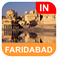 Faridabad, India Offline Map